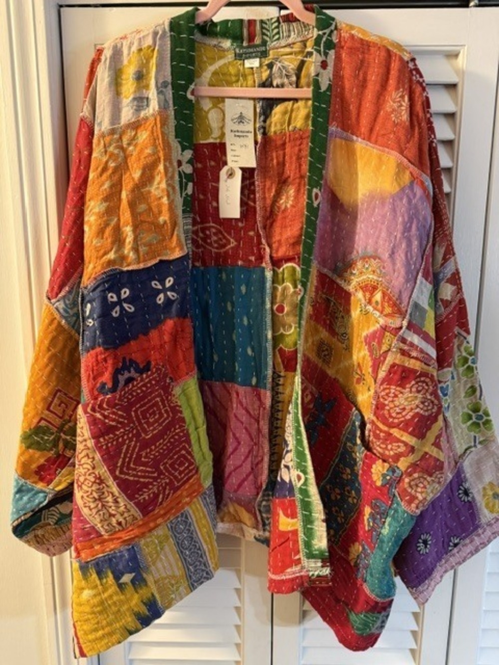 KT1691 B | Kathmandu Kantha Lower-Hip Long Sleeves Jacket | Multicolor | One Sz